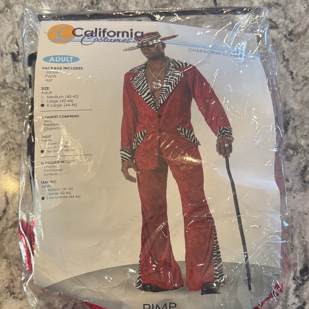 Adult Pimp Costume
